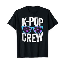 K-Pop Crew K-Pop T-Shirt Korean Korea Boy Band Group Merch T-Shirt