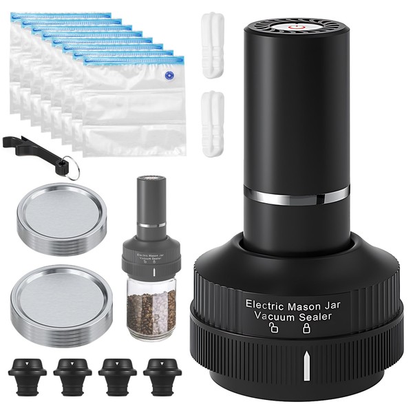 Irishom 2 in 1 Electric Vacuum Sealer Kit for Sealing