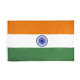 Indian Flag, Tricolour Double-Sided Garden Flag Outdoor Banner for Holiday Party Home Decoration,90cm x 150 cm