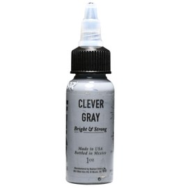 Radiant Colors Clever Gray Tattoo Ink 1oz Balanced Gray Tone for Clean Shading and Gradient Work