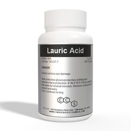 Lauric Acid (Dodecanoic Acid) High Purity (1000 Grams)
