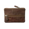 Deluxe Key Bag, Vintage Natural Brown
