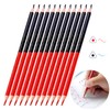 Easy to Hold Red Blue Pencil, Triangular Axis, Does Not