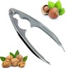 oujilet Nutcracker Walnut Opener Metal Walnut Cracker Hazelnut Cracker with