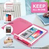 Sooez Glitter Clipboard with Storage, High Capacity Clip Boards 8.5x11