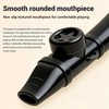 Professional Kazoo for Adults, Premium ABS Musical Instrument, Adjustable Tone,