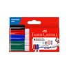 Faber-Castell Connector Whiteboard Marker Assorted 4 Pack, (67-1592044)