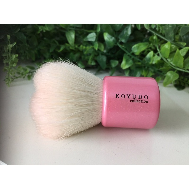 熊野 Flower Brush Face Brush (Pink) koyudo Collection