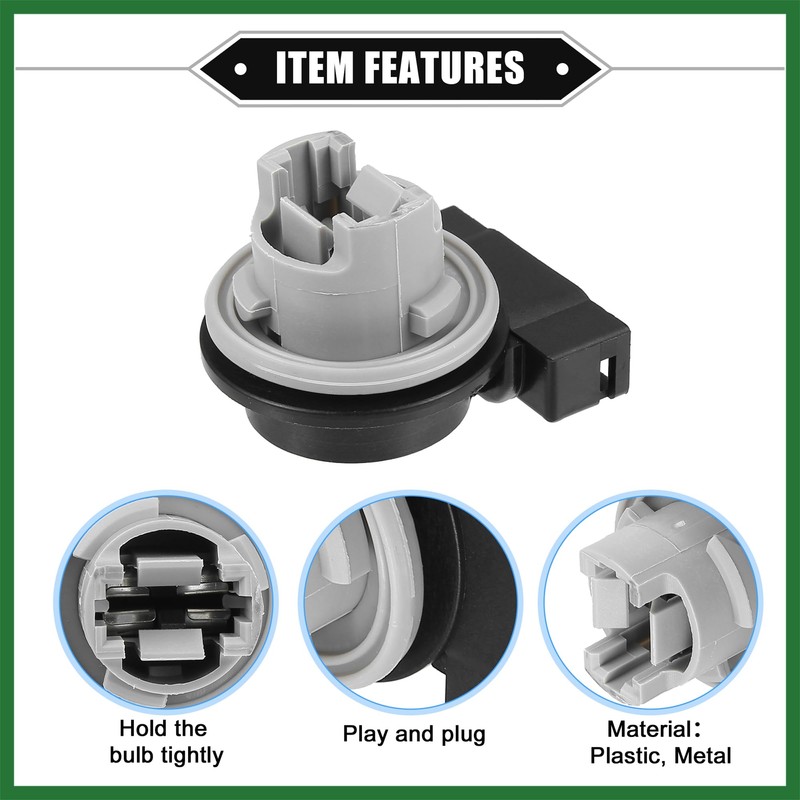 Motoforti Turn Signal Light Socket Compatible for Jeep Wrangler TJ,