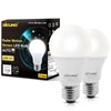 DiCUNO Radar Motion Sensor Light Bulbs Outdoor, 12W (100W Equivalent),