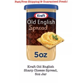 Kraft Old English Sharp Cheese Spread, 5oz Jar