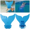 Children Kids Swimming Fin Training Flipper Fish Tail Diving Feet