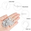 RELBRO 1/2 Inch Small Screw Hooks, Mini Metal Twist in