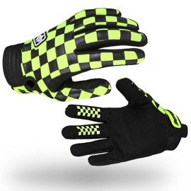 FASTGOOSE Motorcycle Gloves, Motocross, Summer Gloves, Touch Panel Compatible, Cycle Gloves, Ultra Lightweight, Anti-Slip, Long Toe, Breathable, Quick Drying, Sweat Absorbent, Durable, Spring, Summer,