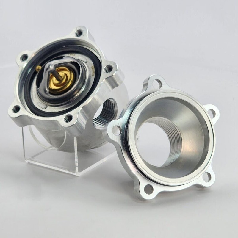 UPR products Aluminum Inline Thermostat Housing & Bypass Sensor Port