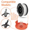 3+1+1 PCS Strimmer Spool,Strimmer Spool,Replacement Strimmer Line,Replacement Spool Caps,ompatible with