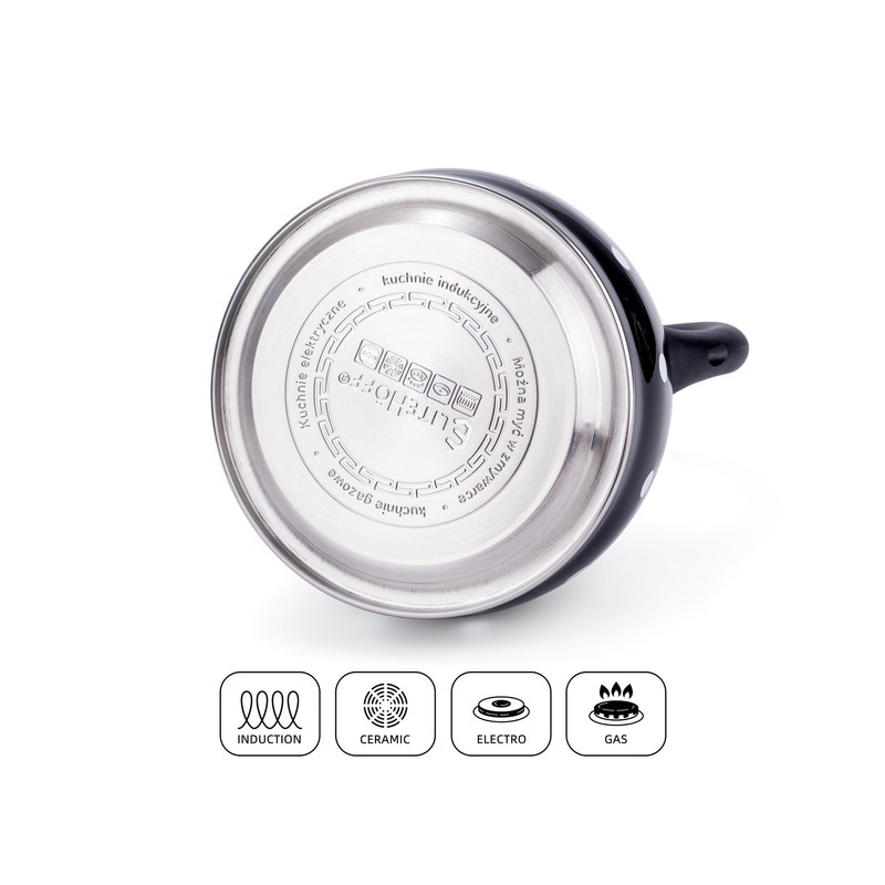 EliteHoff Stainless Steel Induction Kettle Small Tea Kettle for All