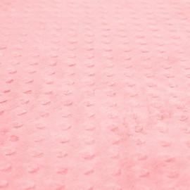 Shannon Fabrics Cuddle Dimple 60" Minky Fabric by The Yard (Blush)