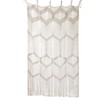 Flber Macrame Curtain Window Macrame Room Divider Doorway Curtain Boho