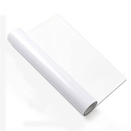 Superior Graphic Supplies White Premium Vinyl Permanent Adhesive - 12" x 20 FT Adhesive Vinyl Decal Bulk Roll for Indoor Window, Wall, Floor, Craft, Signs, and DIY