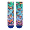 MERGE4 Disco Kitty Medium Crew Socks