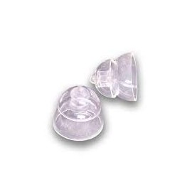 AUDCOM 10MM Power Replacement Domes for Oticon MiniRite Hearing Aids (10mm Power 1PACK)