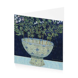 Royal Academy Dr Leonard McComb Jasmine Flowers Provence Art Greeting Card (15 x 15 cm)