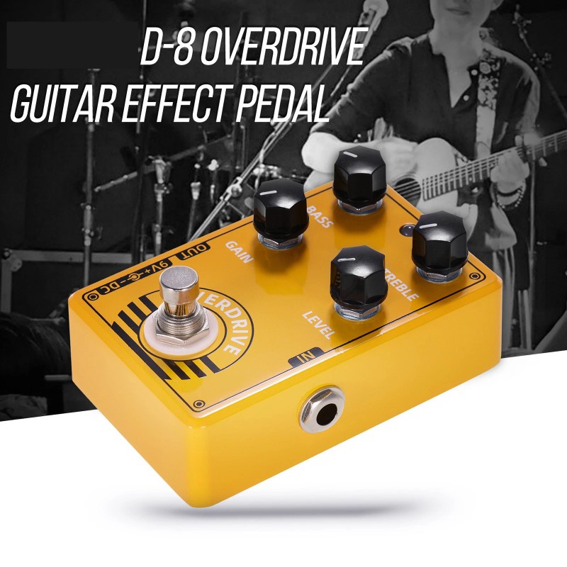 Unbranded Dolamo Overdrive Electric Guitar Effect Pedal True Bypass 4