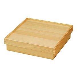 yamako- Hinoki Cypress, 松花堂 Bento Layering Slip On Lid, Lid, 仕切 Set 27291
