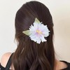 BSITSSS 3 PCS Flower Hair Clips, Fairy Flower Hair Pins,