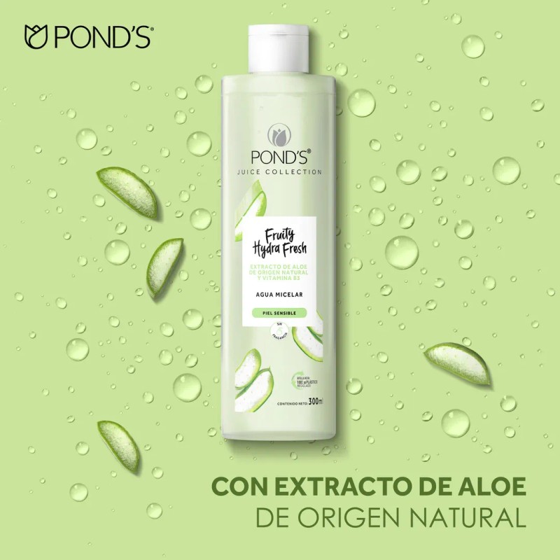 Agua Micelar Fruity Hydra Fresh 300 Pond