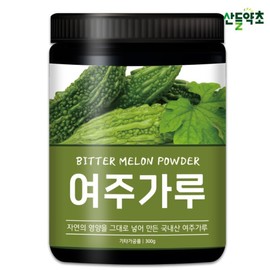 Domestic bitter melon powder 300gx1 container / 국내산 여주가루 300gx1통