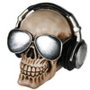 OOTB Skull with Earphones and Sunglasses Savings Bank, Polyresin Multi-Colour,