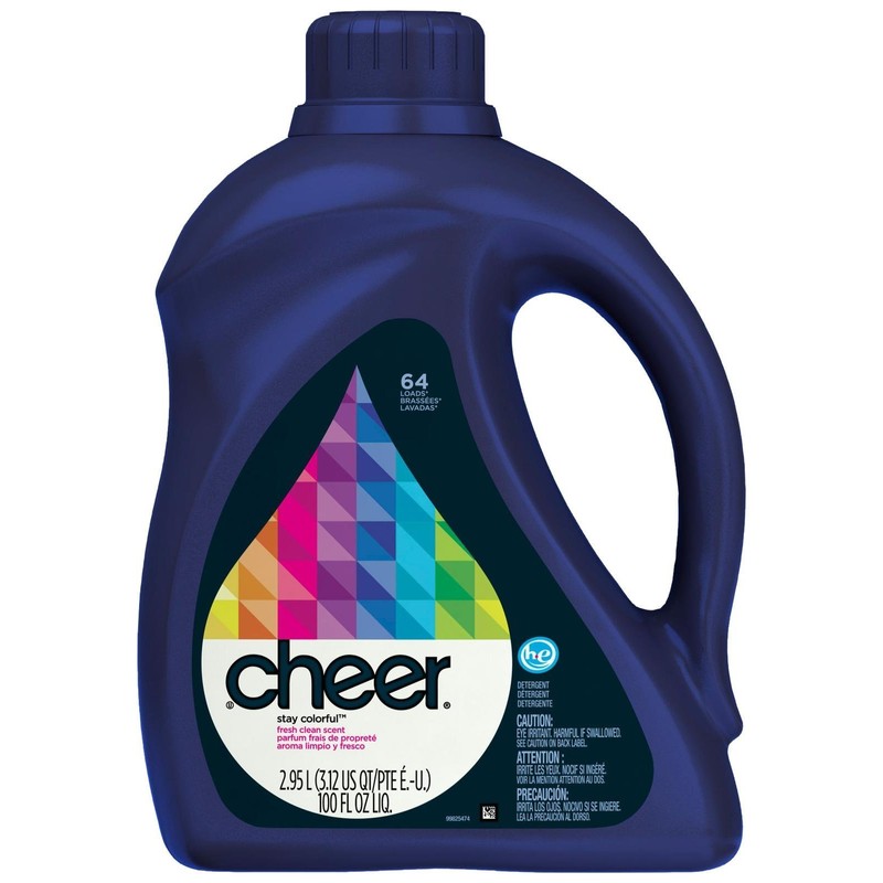 Cheer HE Liquid Detergent - 100 oz - Fresh Clean