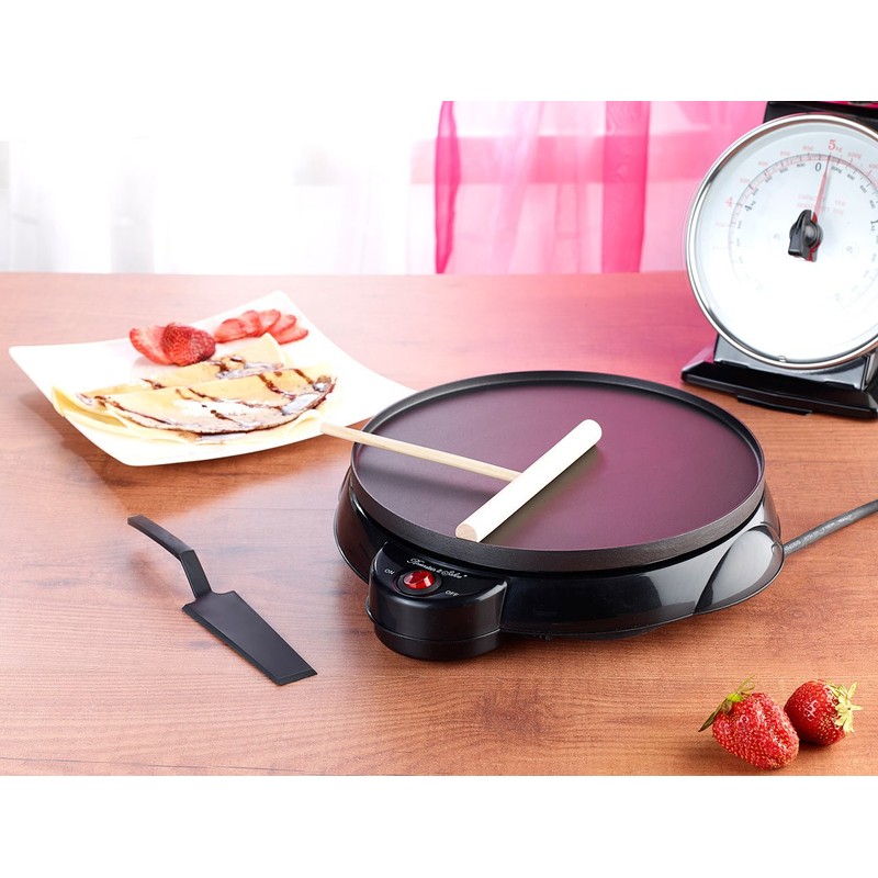 Rosenstein & Söhne Crepes Maker: PKM-200 Electric Medium Crêpe Maker