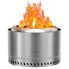 Smokeless Fire Pit with Travel Bag, Portable Outdoor Wood Burning