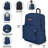 JanSport Superbreak Plus Backpack, Blue Iolite, One Size, Superbreak Plus