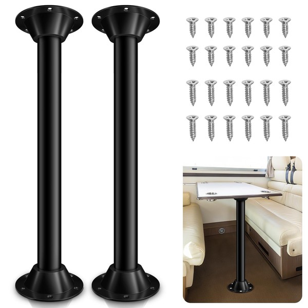 FBULWSEC 29" RV Table Base Mount and RV Table Legs