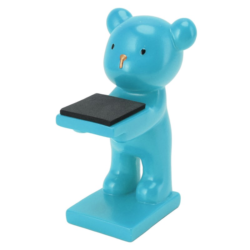 Bear Watch Stand Handcrafted Three Dimensional Modern Style Resin Watch