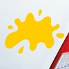 Hellweg Druckerei Car Sticker Splash Colour Splugs Fun Sticker Rear