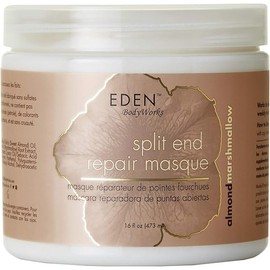 EDEN BodyWorks Almond Marshmallow Split End Repair Masque | 16 oz | Detangle, Strengthen, & Soften Hair