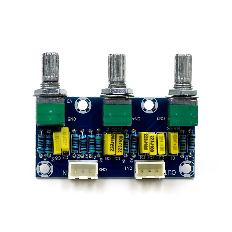 Fasizi Preamp Tone Board Volume Treble HIFI Bass Adjustment Control