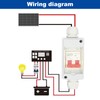 Jadeshay Photovoltaic DC Isolator Switch, 500 V 32 A Circuit