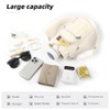 Rueesh Insulated Water Bottle Holder Bag with Adjustable Strap