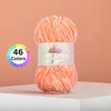 Himalaya Velvet Chenille Yarn, 1 Ball, 100 g, 120 m,