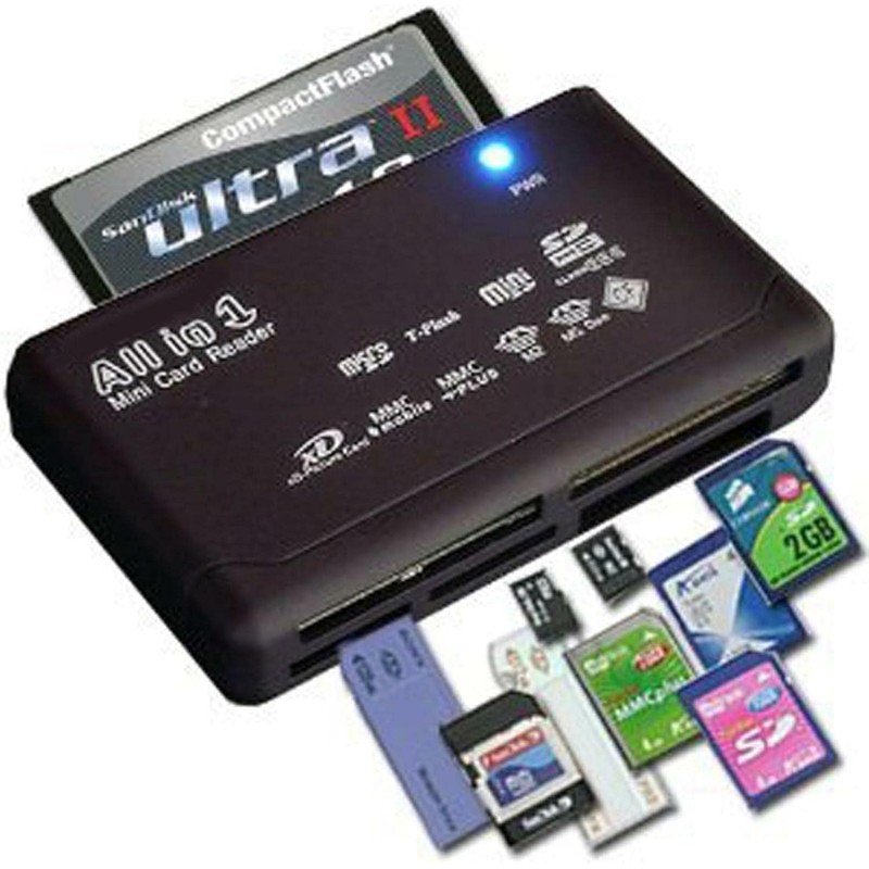 DragonSat All in One Multi Card Memory Reader Adapter for