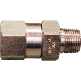 General Pump Pressure Washer Swivel - 4000 PSI, 3/8in. Brass, Model Number ND10066P