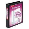 Cardinal Binder 1 Inch with ClearVue Covers, Black, 225-Sheet Capacity