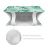 COEQINE Tissue Box Cover Rectangular,Summer Hawaiian Style Theme Tissue Box