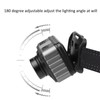 XHP50 Strong Brightness Zoom Induction Front Light Builtin Battery USB